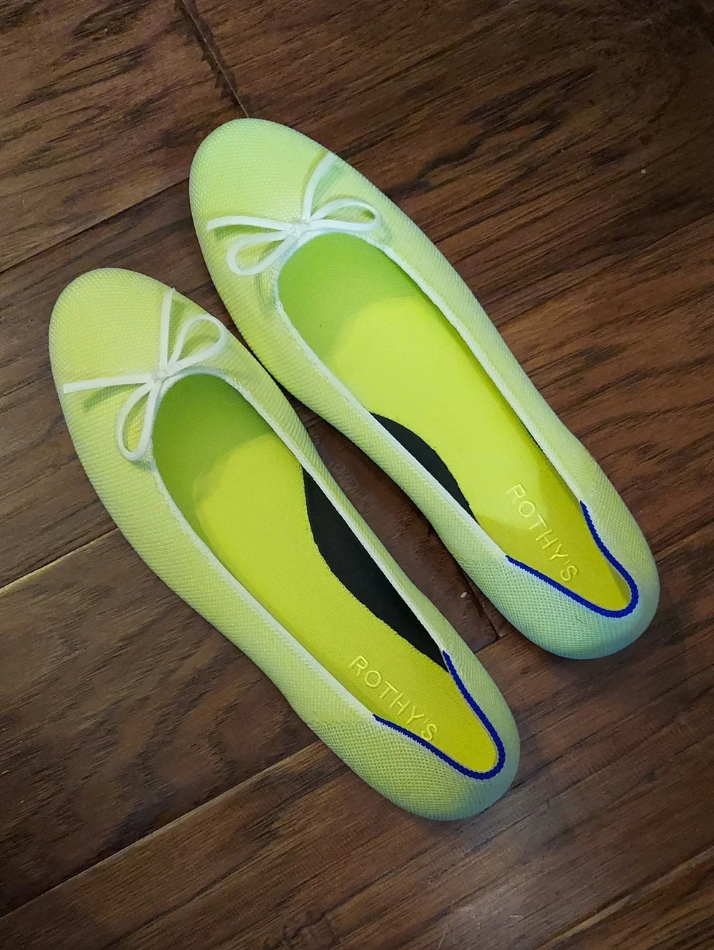Rothys The Ballet Flat Chartreuse 10